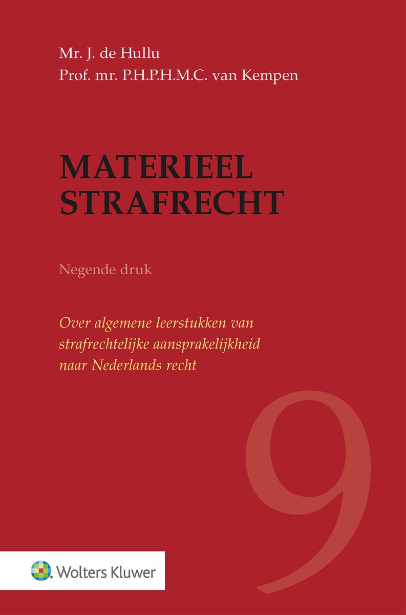 Materieel strafrecht op Prijzenvolger.com