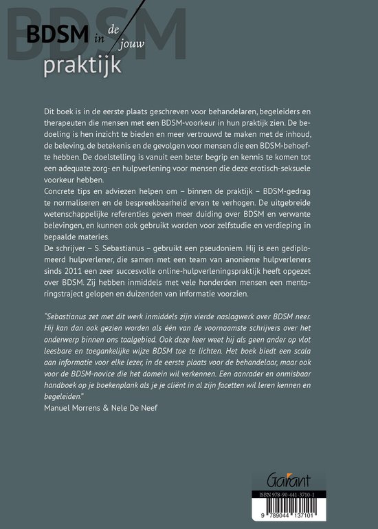 BDSM in de/jouw praktijk