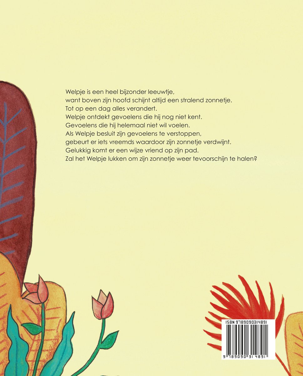 Welpje en het verdwenen zonnetje - back cover