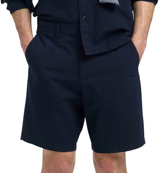 INDICODE JEANS INALIZZO - Shorts - dark navy/gemêleerd donkerblauw