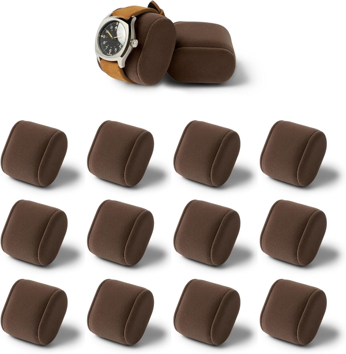 Kussens voor Horlogedozen - Extra Klein - Pack van 12 - 16,5 cm Omtrek