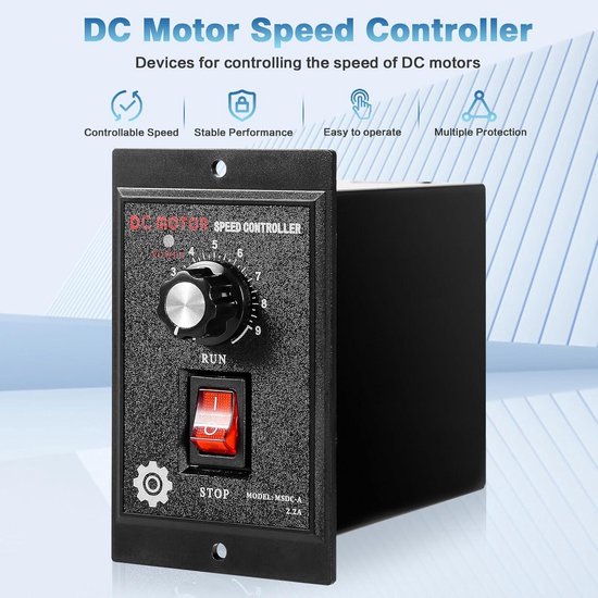 DC Motor Speed Controller Single Phase Speed Controller AC220V Input DC ...