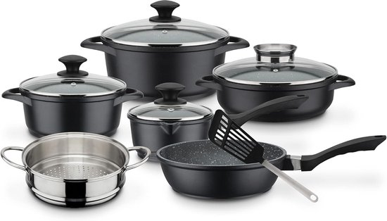 Pradel excellence 52801m marmite ovale set de 3 pièces façon pierre Pradel excellence 52801m marmite ovale set de 3 pièces façon pierre