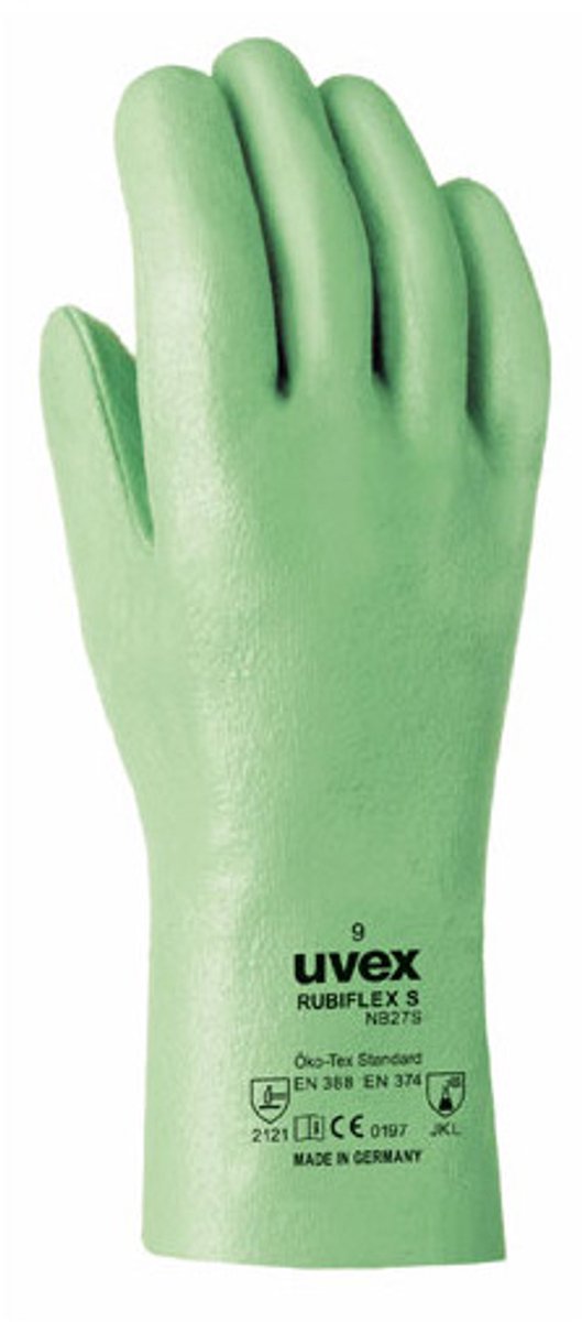 Uvex Rubiflex NB S chemisch bestendige handschoenen XL 40 cm
