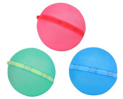 Herbruikbare Magnetische Waterballen - Herbruikbare Waterballon - Waterballonnen Gooien - Buitenspeelgoed - Zomer - Vakantie - Waterspeelgoed voor in de Tuin - Zwembad Spelen - Water Ballonnen Gooien - XXL Waterballon - Grote Waterballon