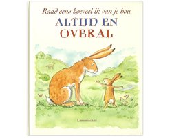 Omslag van Raad eens hoeveel ik van je hou altijd en overal