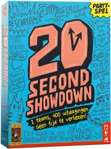999 Games - 20 Second Showdown - Partyspel - 2 teams, 400 uitdagingen - Actiespel - Gezelschapsspel - Nederlandstalig - Klein cadeautje
