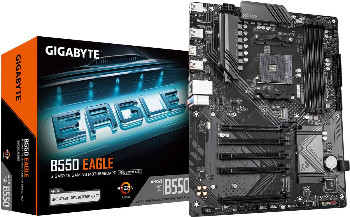 Motherboard Gigabyte B550 EAGLE AMD B550 AMD AM4