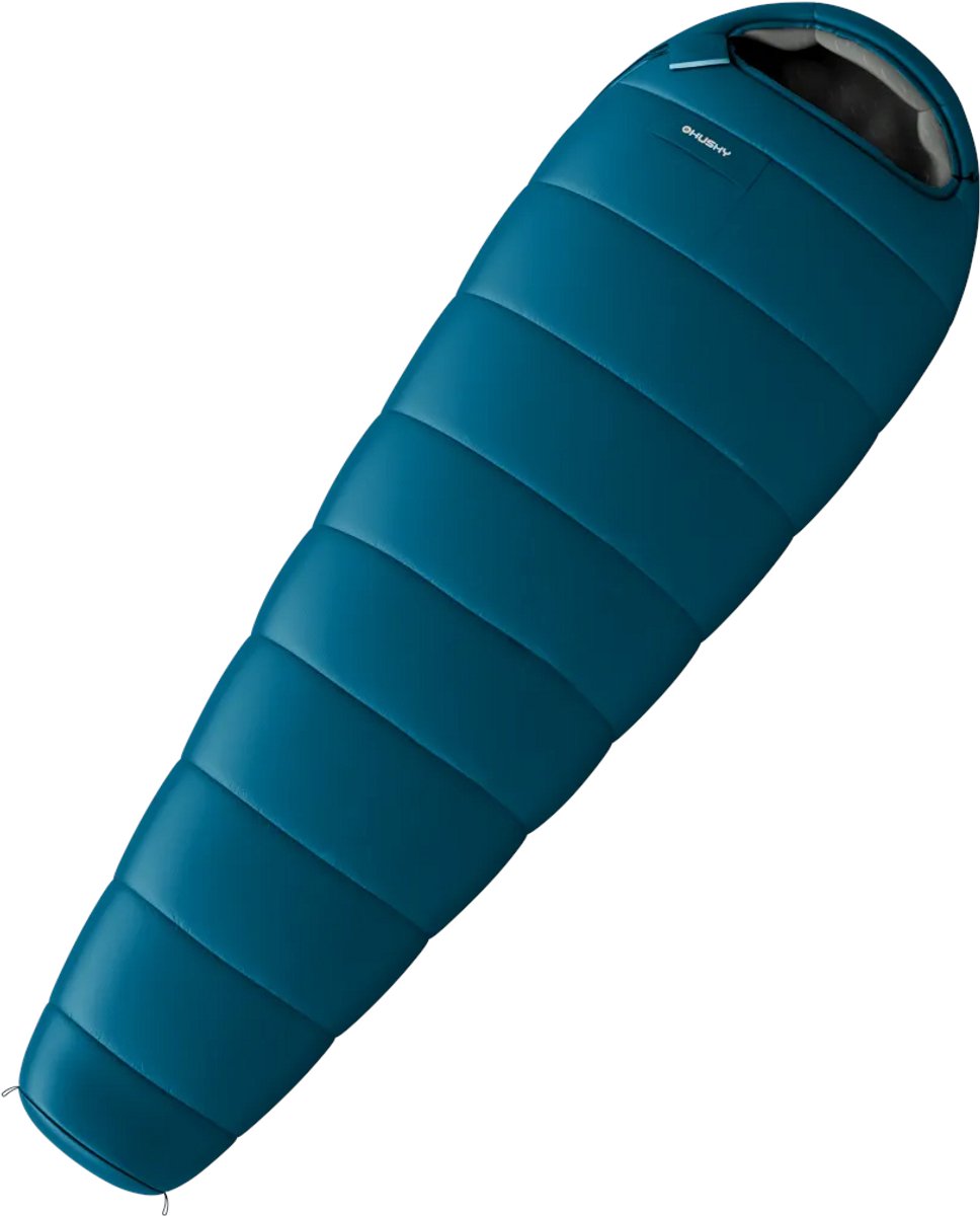 Husky mummyslaapzak Motar -10°C 2024 - 220 x 85 cm - Blauw