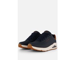 Skechers Uno - Suited On Air - Heren Sneakers - Navy