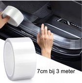 medj-auto autodeur bumper kofferbak beschermer bescherming folie rol 7CM bij 3 M