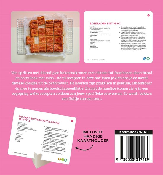 30 receptkaarten - Koek