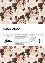 Gift wrapping paper book - 1920s Deco