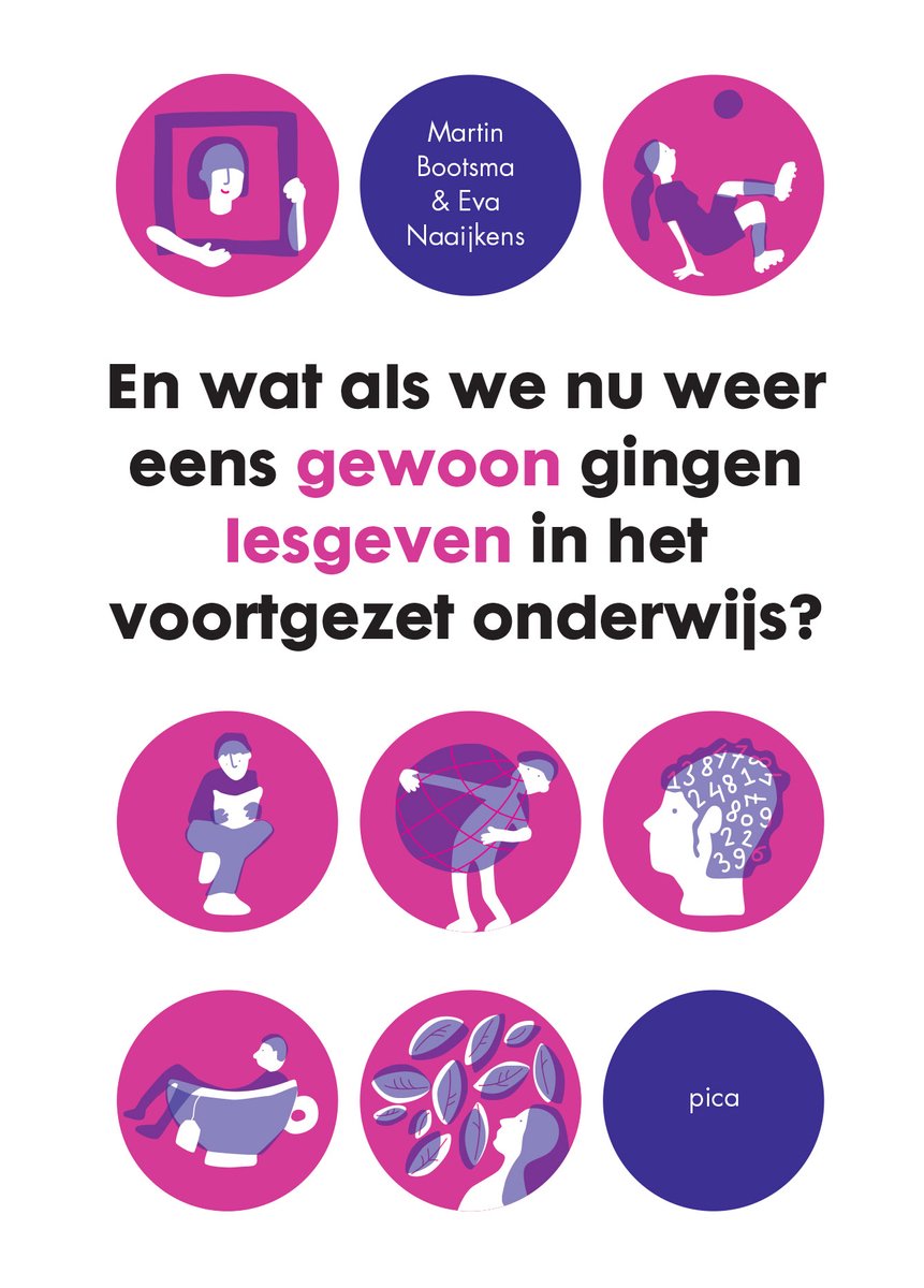 Omslag van En wat als we nu weer eens gewoon gingen lesgeven in het voortgezet onderwijs