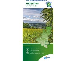 ANWB Fietsknooppuntenkaart - Fietsknooppuntenkaart Ardennen 1:100.000