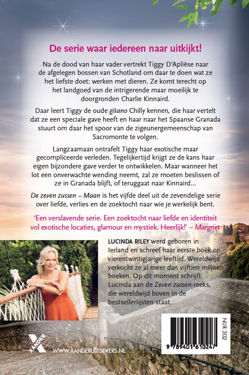 De zeven zussen 5 - Maan - back cover