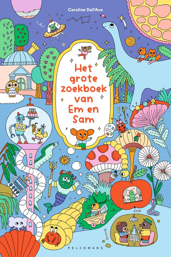 Het grote zoekboek van Em en Sam - cover