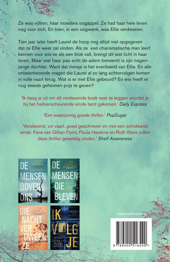 Toen was ze weg