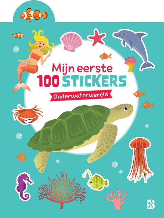 Mijn eerste 100 stickers: onderwaterwereld - cover