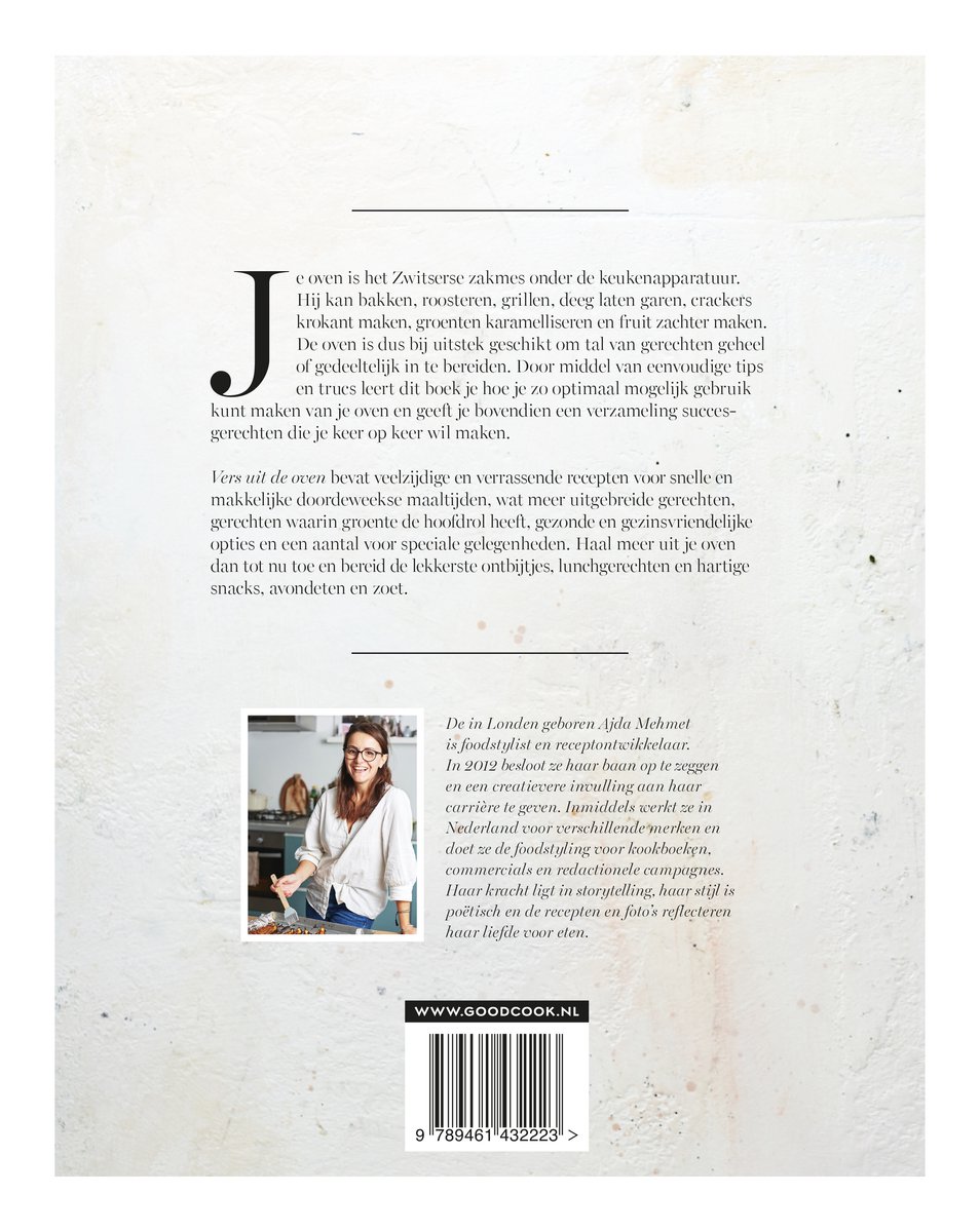 Vers uit de oven - back cover
