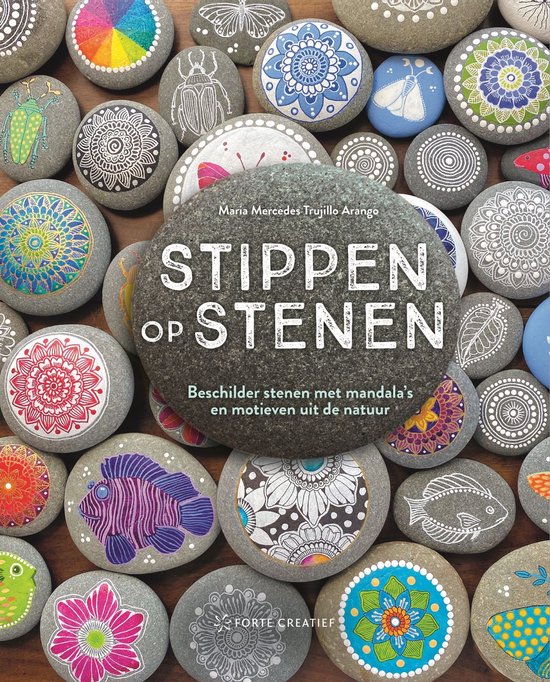 Stippen op stenen