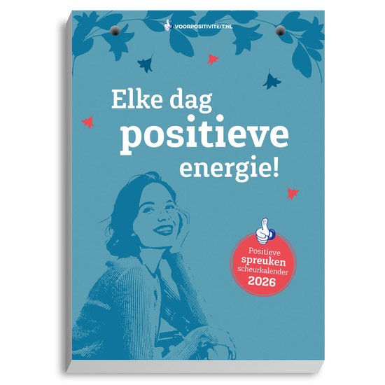 Foto: Voor positiviteit scheurkalender 2026 a5