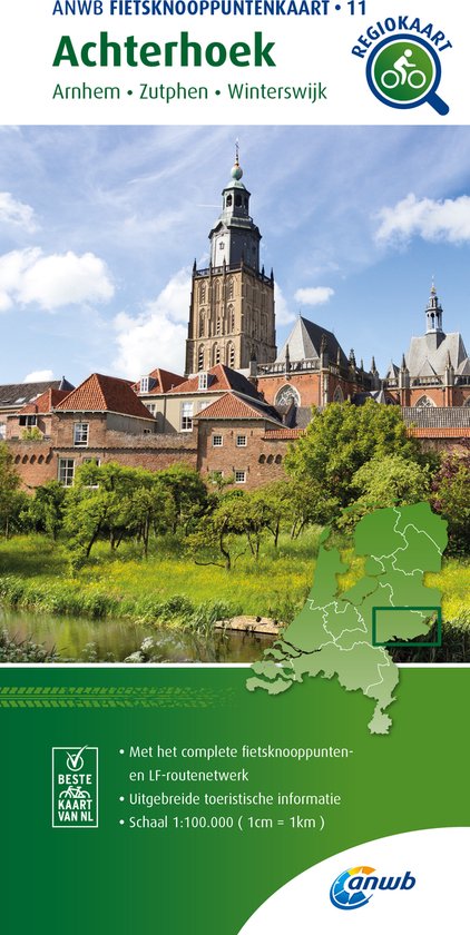 ANWB Fietsknooppuntenkaart 11 – 1:100.000