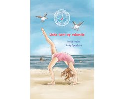 Omslag van De Radslag reeks - Lieke turnt op vakantie