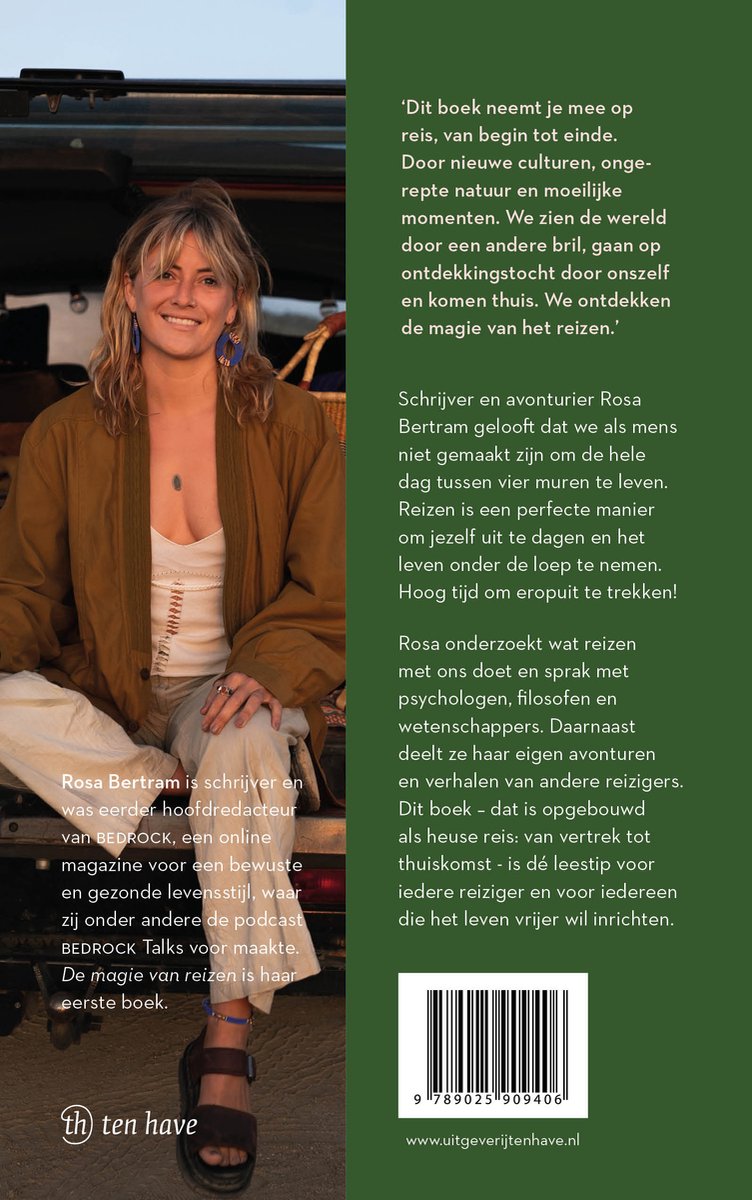De magie van reizen - back cover