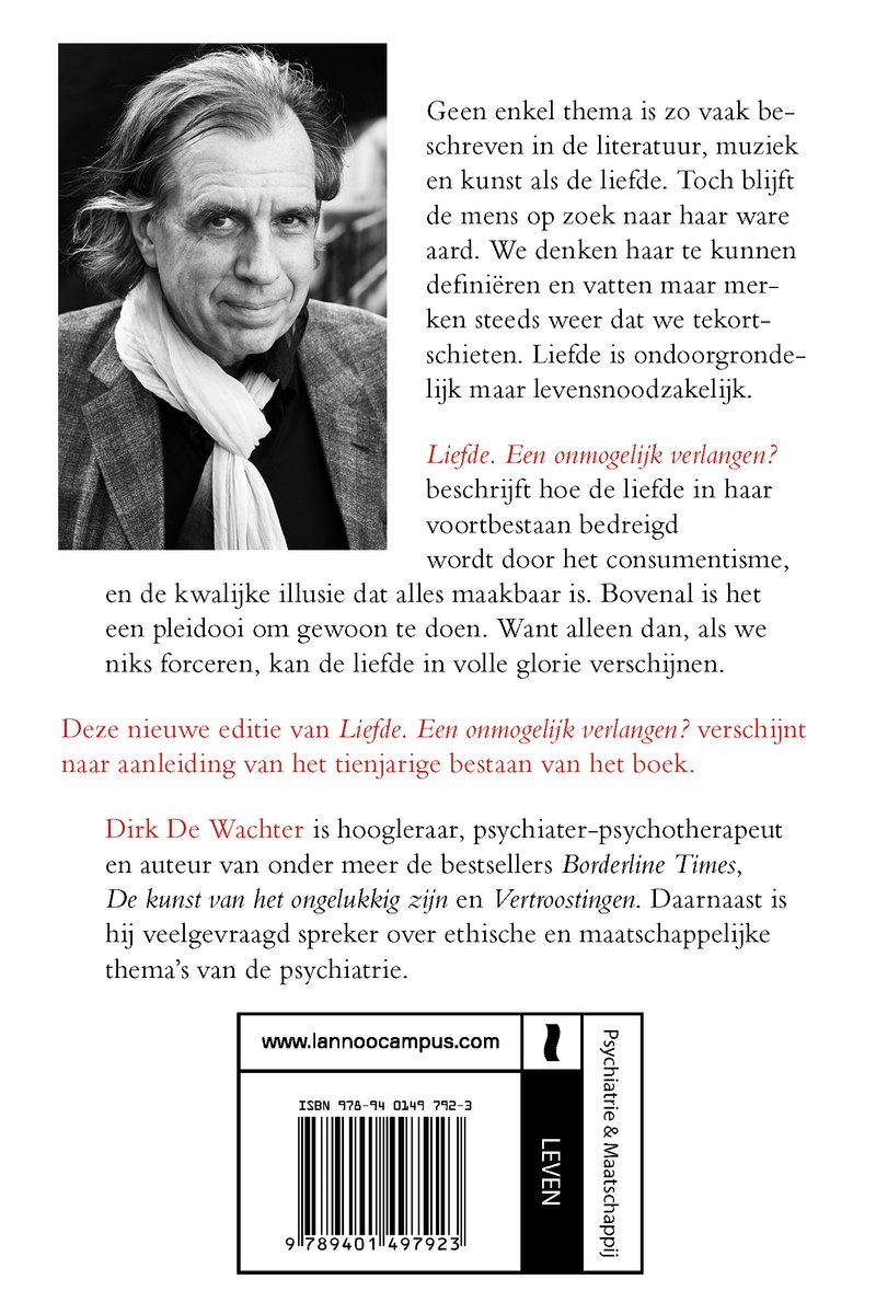 Liefde - back cover