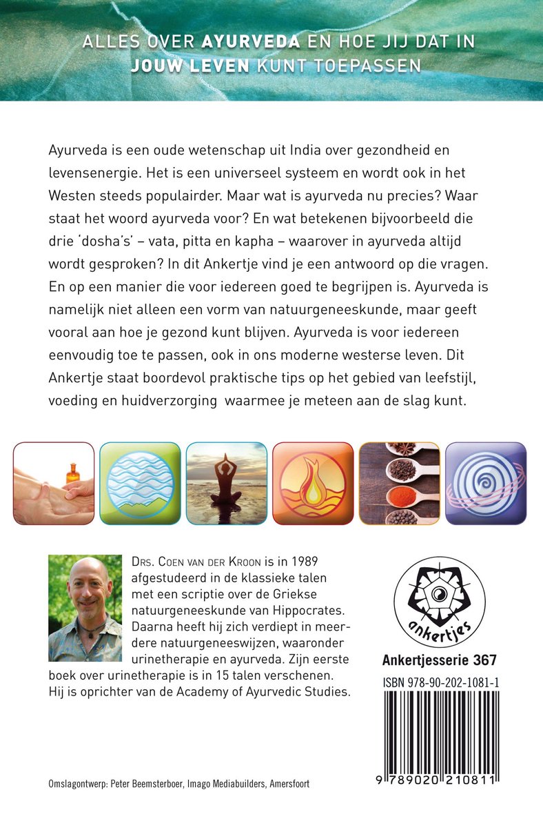 Ankertjes 367 - Ayurveda - back cover