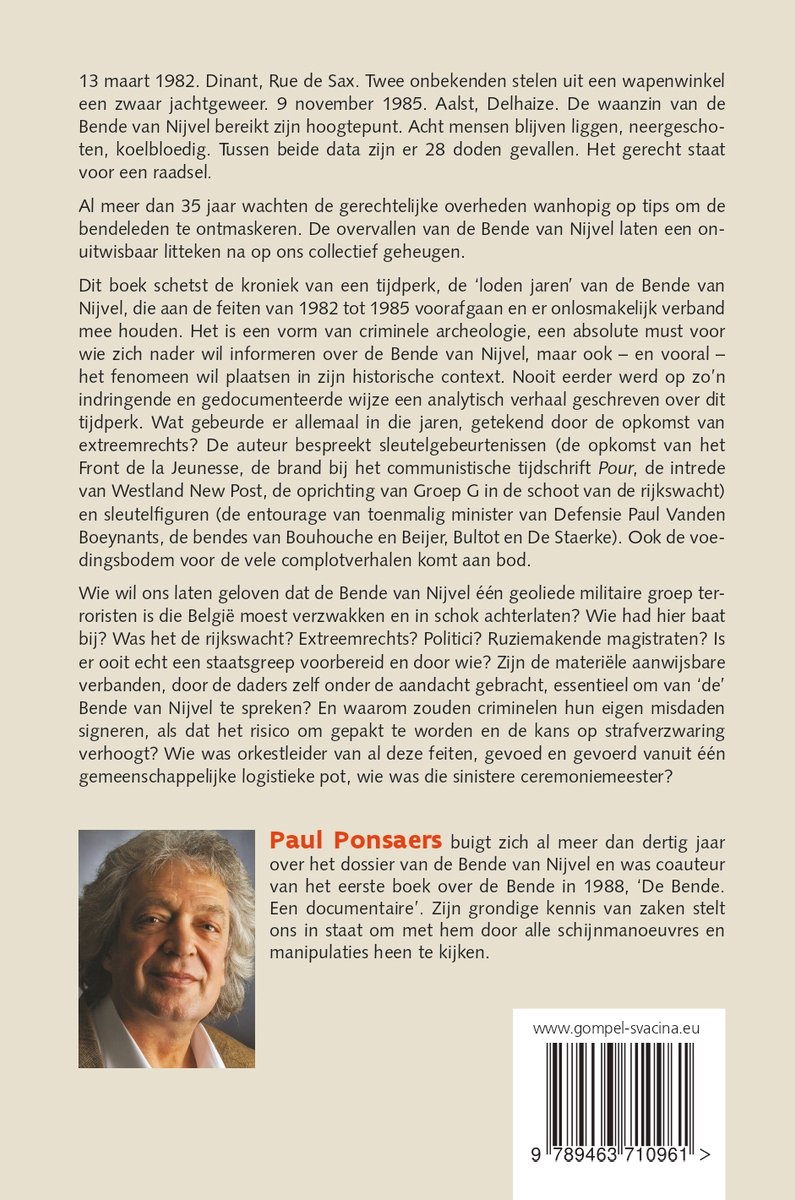 Loden jaren - back cover