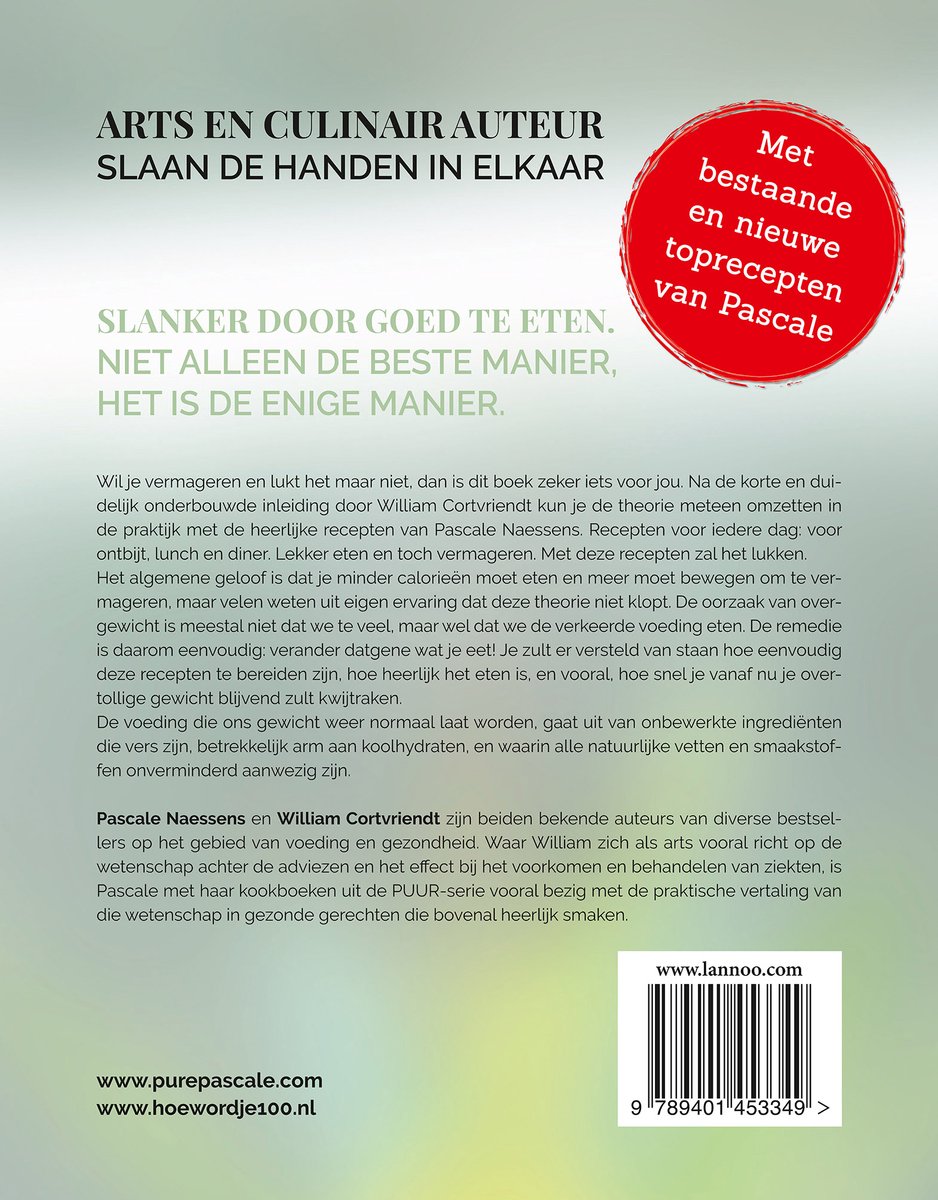 Puur & lichter - back cover