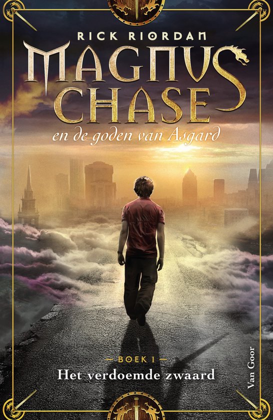Magnus Chase en de goden van Asgard 1 - Het verdoemde zwaard - cover