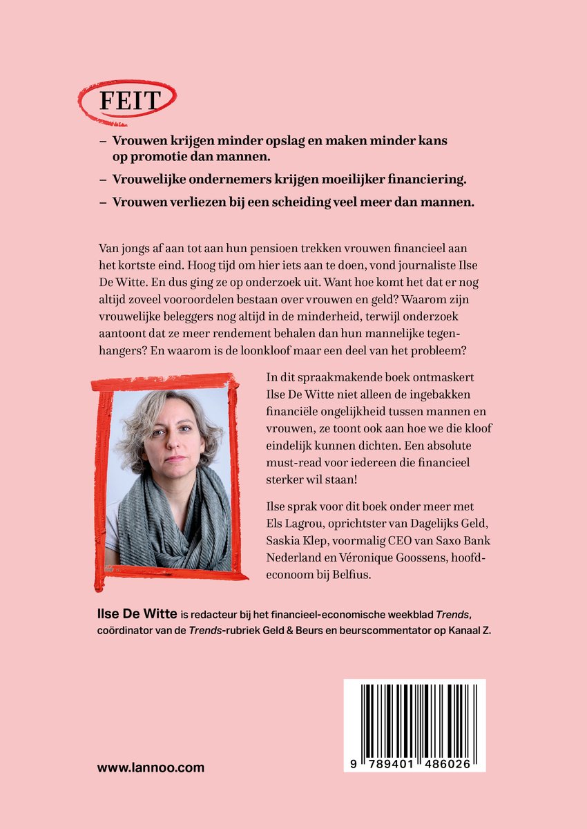 Vrouwen willen meer dan een roze creditcard - back cover