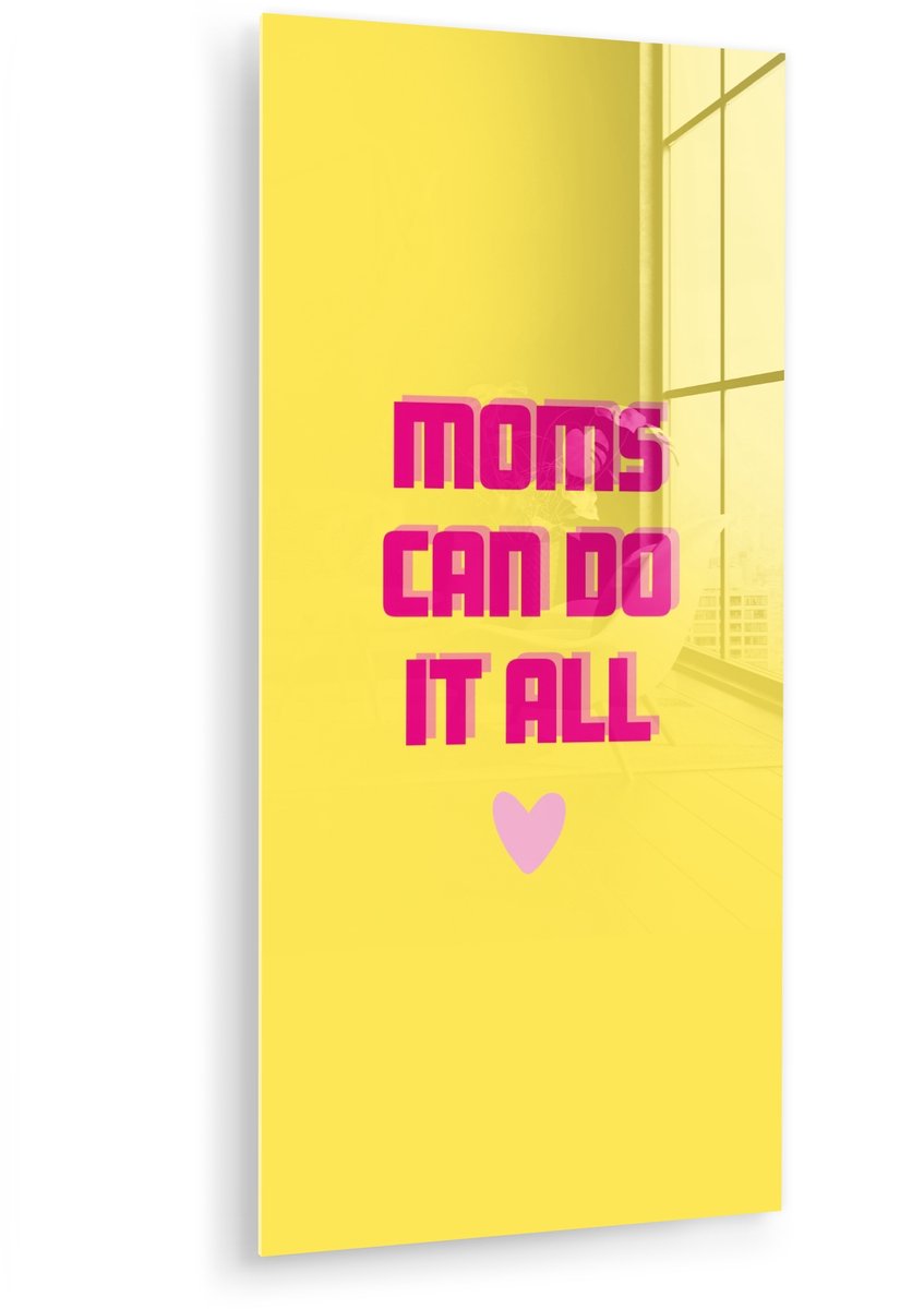 Quote - Moeder - Hartje - Roze