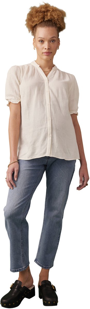 ENVIE DE FRAISE Zwangerschapsblouse van katoengaas ENVIE DE FRAISE