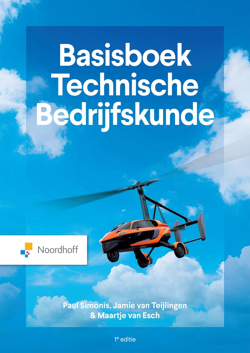 Omslag van Basisboek Technische Bedrijfskunde