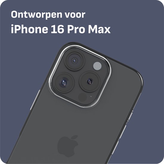 Coque Cazy Soft GRS adaptée à iPhone 16 Pro Max - Transparente