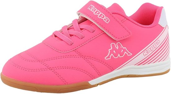Kappa 95k0783001 Scarpe Da Ginnastica Basse Per Bambine E Ragazze - Colore Rosa/bianco - Unisex - Modello Tutto Anno