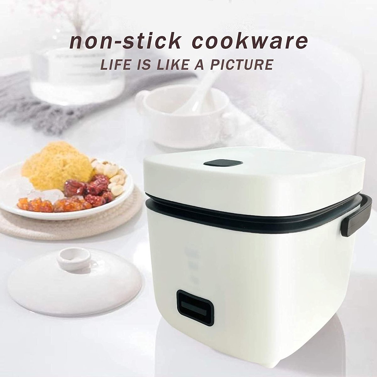 Rijstkoker - Multicooker - Warmhoudfunctie - Wit – foto 5
