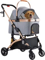 Fijne hondenbuggy's voor twee honden