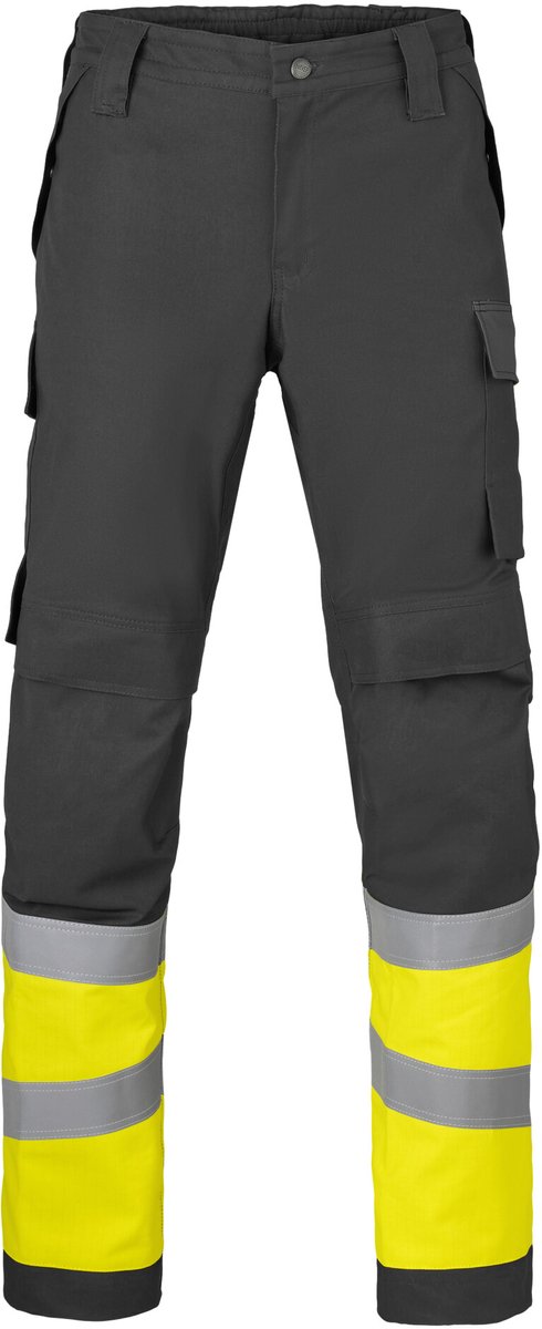 HAVEP Werkbroek Multiprotector 80567 - Charcoal/Fluo Geel - 52
