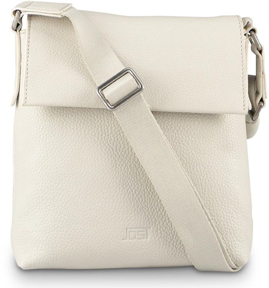 JOST Cuir Sac à épaule bandoulière Vika Crossbody Bag White Écru