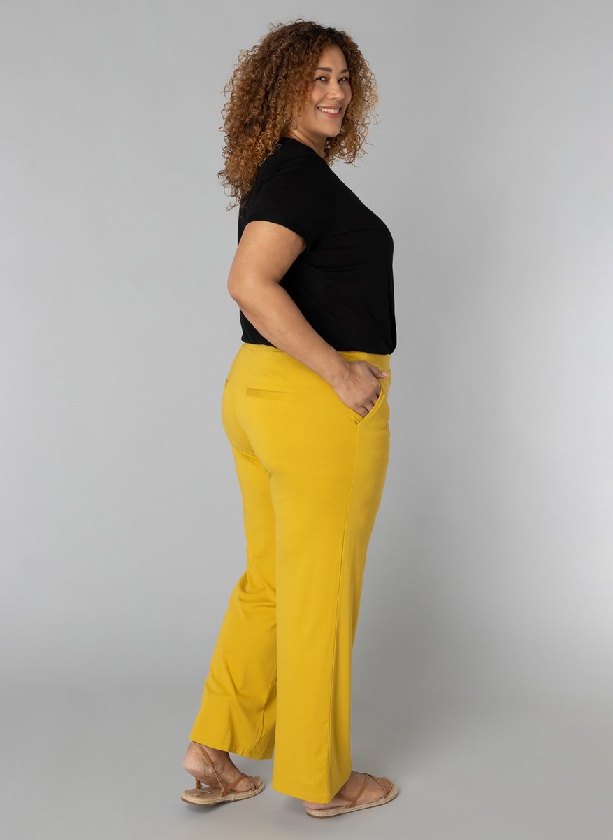 COLLETTA Pleuntje Bottoms - Green - maat 3(52)