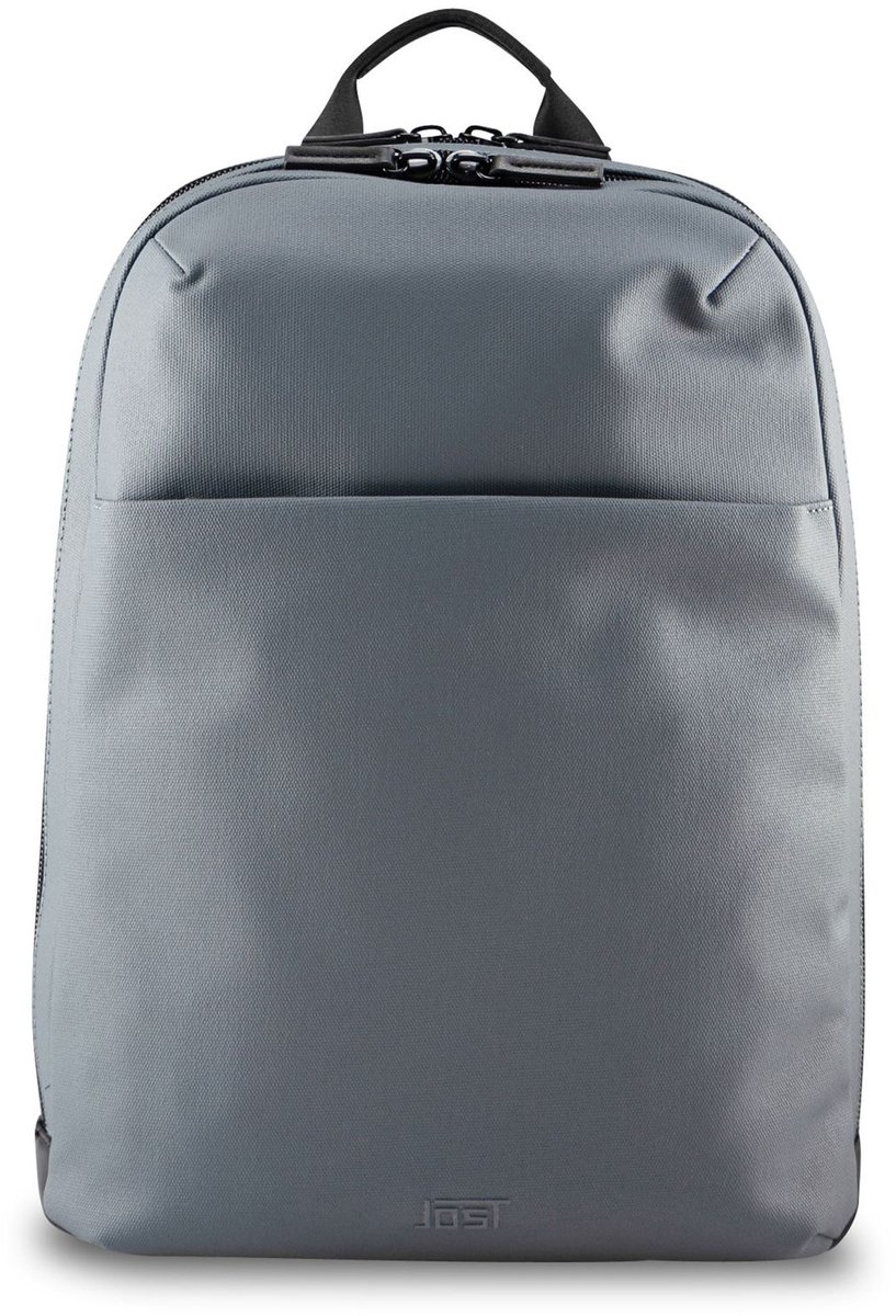 JOST Laptop rugzak Rugzak met laptopvak Borgholm Backpack Bluegrey Blauwgrijs