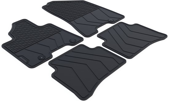 Tapis de voiture en caoutchouc sur mesure pour Kia Sportage 2016 - 2021 - 4 pièces - Version: Sportage