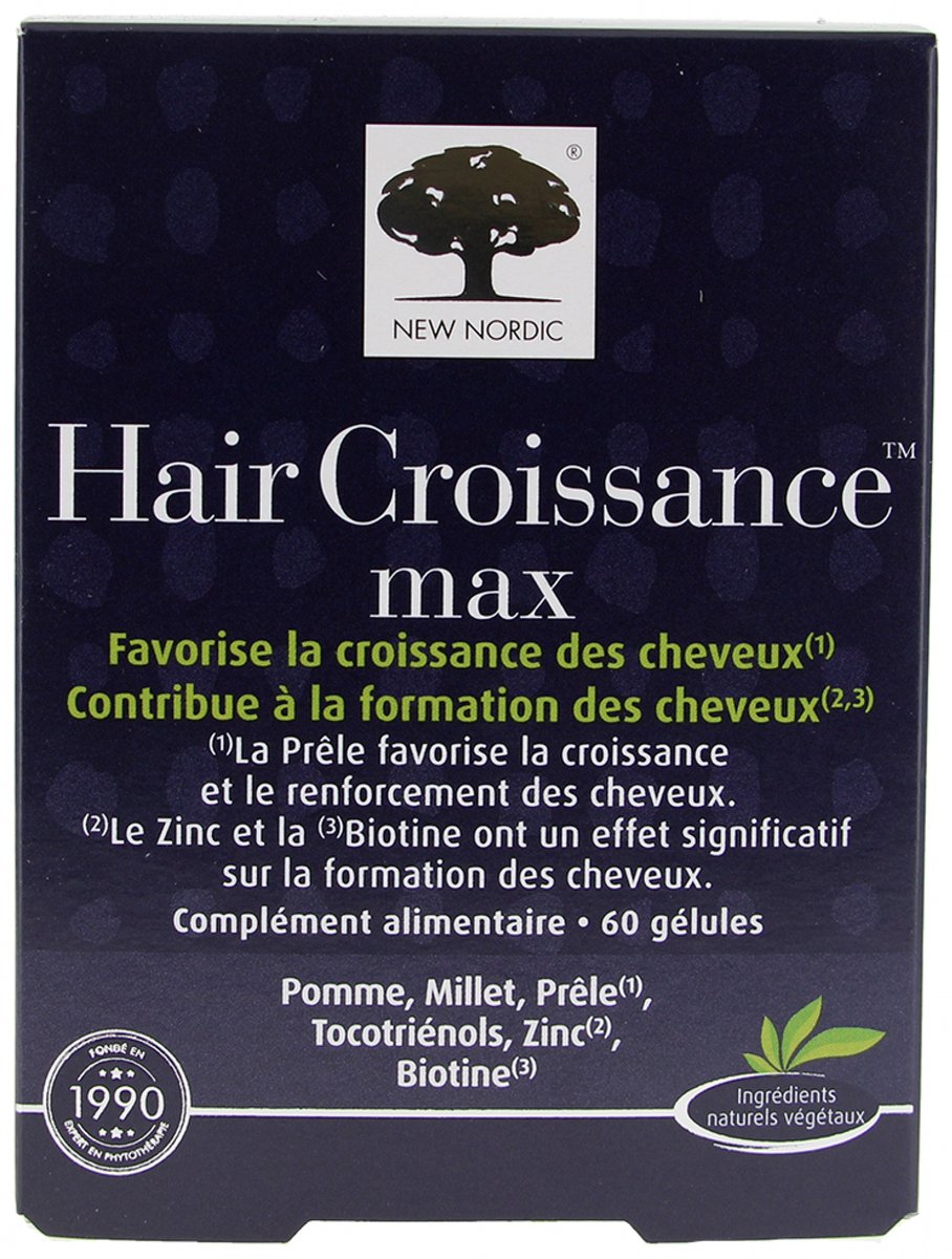New Nordic Hair Growth Max 60 Capsules