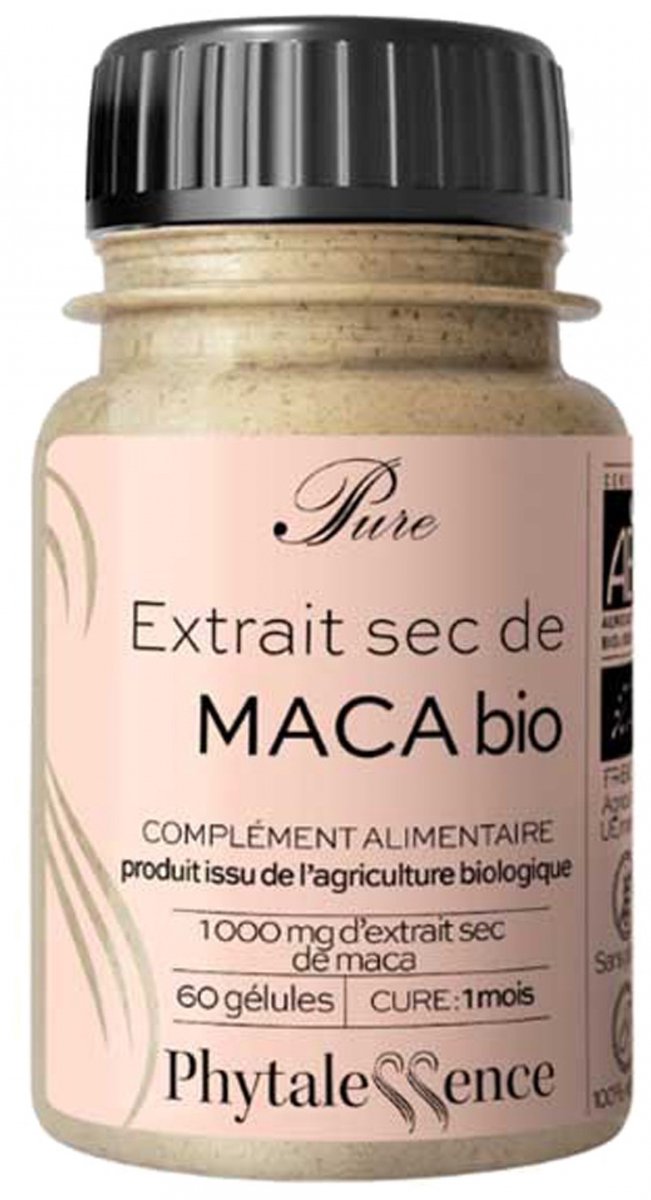 Phytalessence Pure Maca Organic 60 Capsules