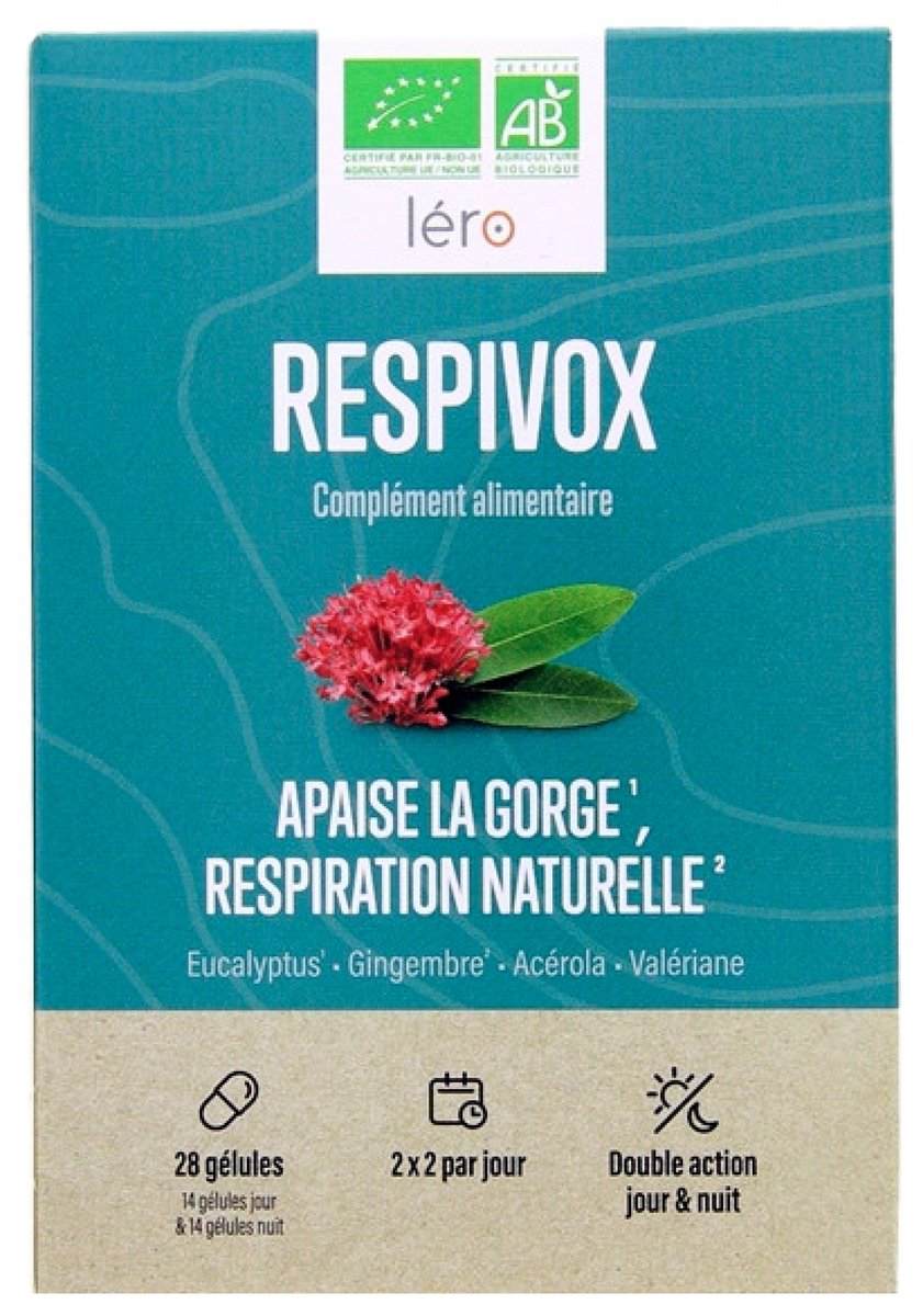 Léro Respivox Organic 28 Capsules